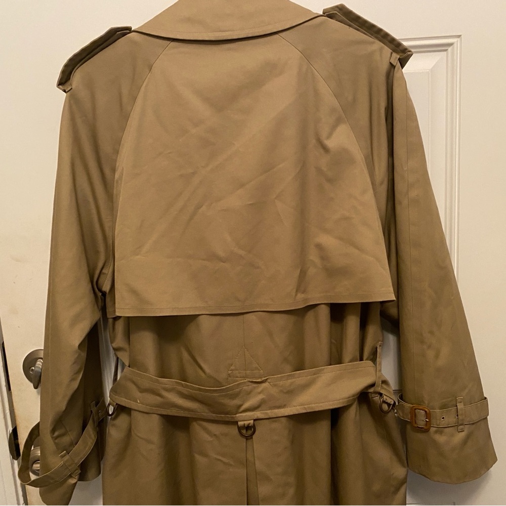 Burberry Men's Trench Coat - Khaki/Tan - Picture 5 of 16